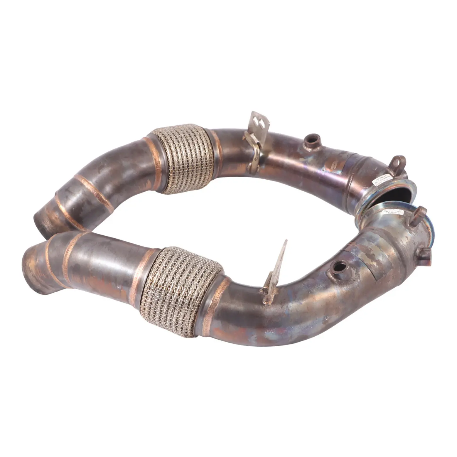 BMW F10 M5 F06 F13 M6 S63N Exhaust Pipes Set