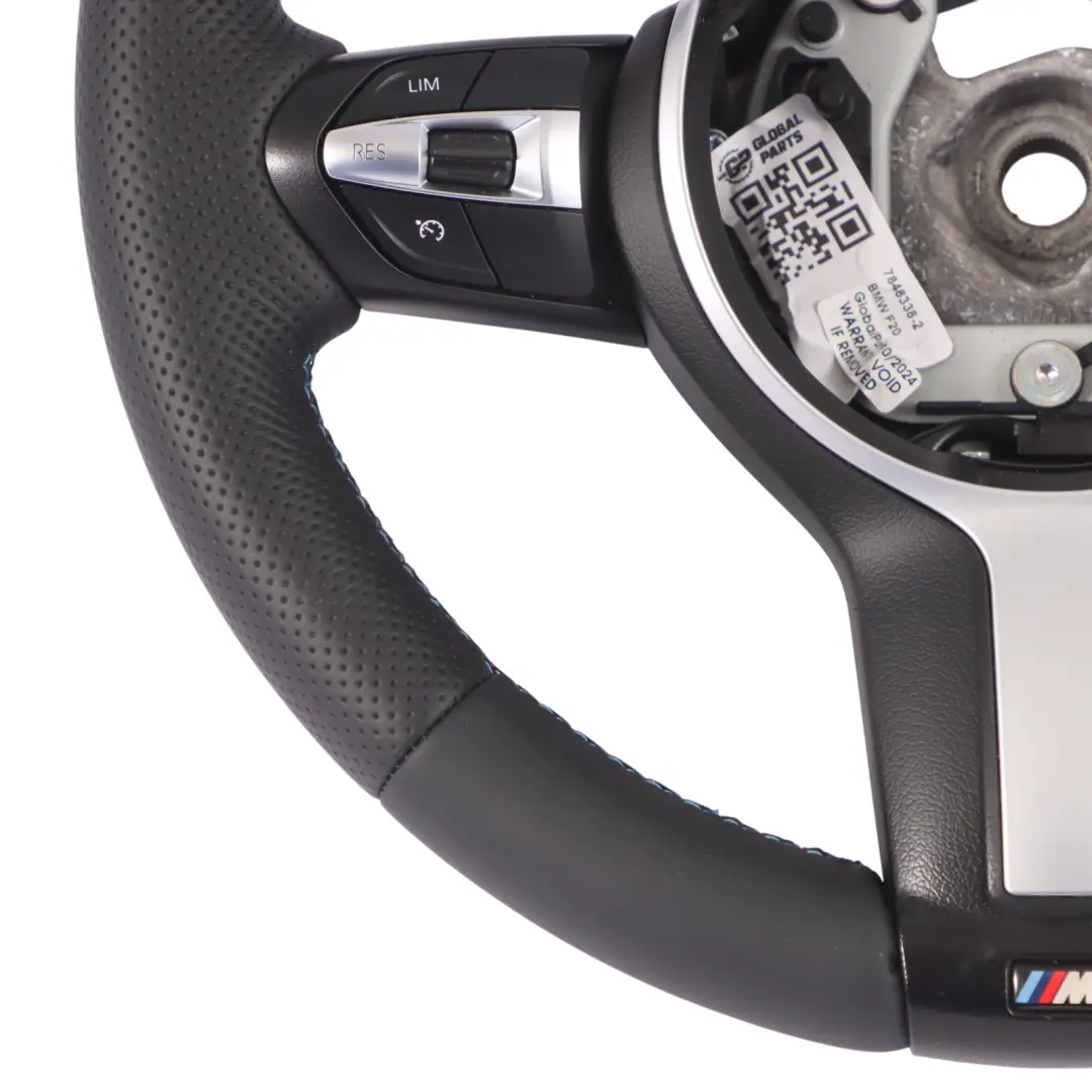 Leather Steering Wheel BMW F20 F21 F22 F23 F30 F31 F32 F33 M Sport NEW Black - SKU 7848338-2 - Part number 7848338