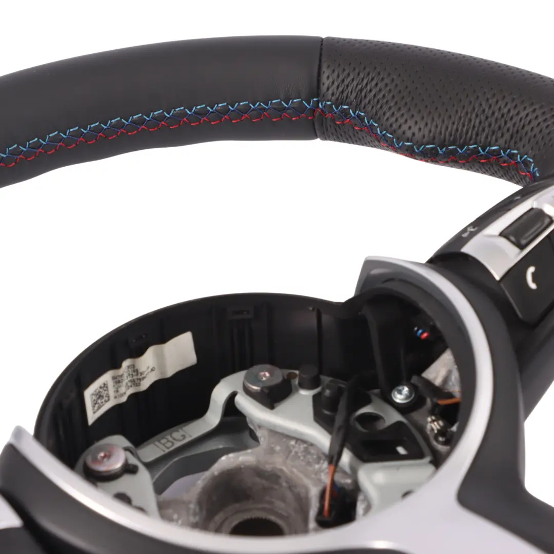 Leather Steering Wheel BMW F20 F21 F22 F23 F30 F31 F32 F33 M Sport NEW Black - SKU 7848338-2 - Part number 7848338