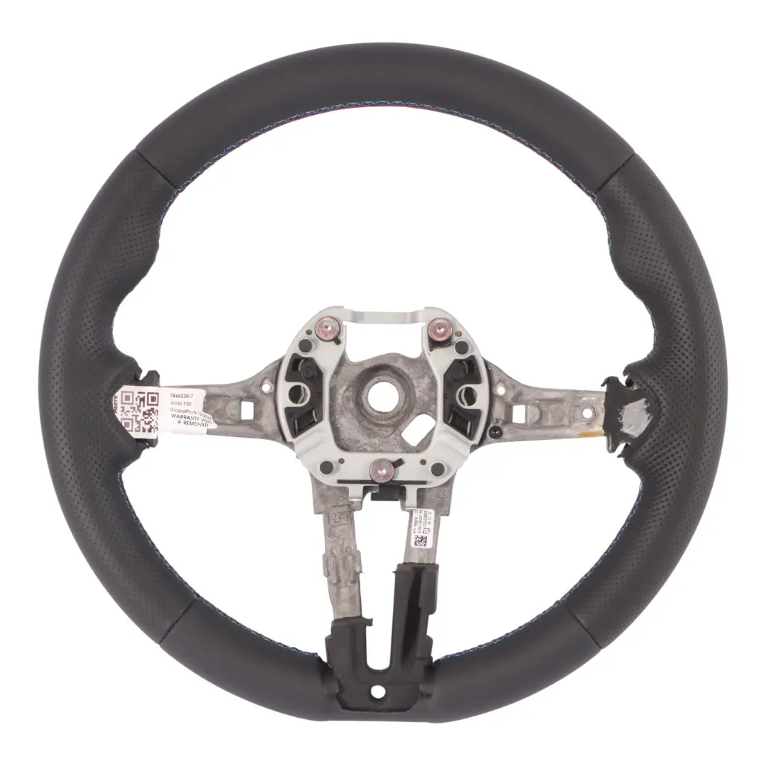 NUEVO volante De cuero negro para BMW F20 F21 F22 F30 F31 F32 F33 F34 F36 M Sport con número de pieza 7848338 BMW F20 F21 F22 F30 F31 F32 F33 F34 F36 M Sport NUEVO volante De cuero negro - SKU 7848338-7 - Número de pieza 7848338