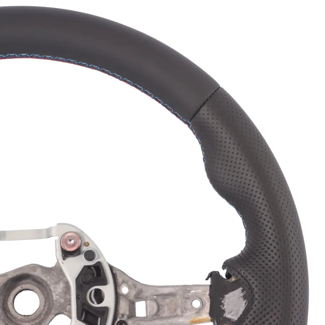NUEVO volante De cuero negro para BMW F20 F21 F22 F30 F31 F32 F33 F34 F36 M Sport con número de pieza 7848338 BMW F20 F21 F22 F30 F31 F32 F33 F34 F36 M Sport NUEVO volante De cuero negro - SKU 7848338-7 - Número de pieza 7848338