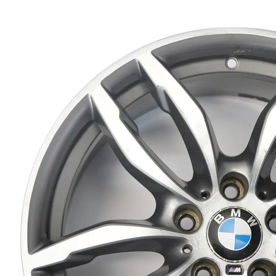Rim BMW X3 F25 X4 F26 Alloy 19" M Double Spoke 622 8,5J ET:38 to Wheel with Part number 7849661 Wheel Rim BMW X3 F25 X4 F26 Alloy 19" M Double Spoke 622 8,5J ET:38 - SKU 7849661-1 - Part number 7849661
