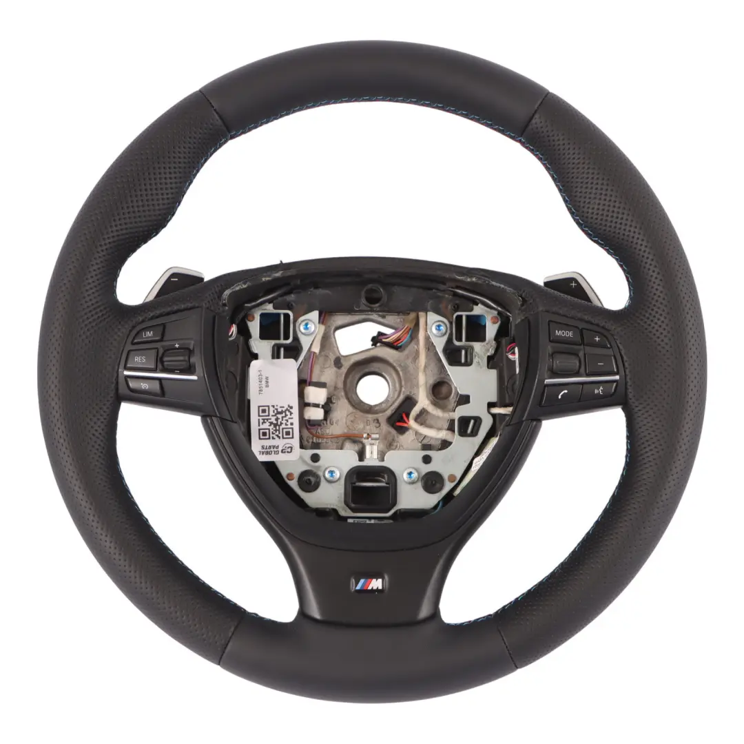 Steering Wheel BMW F01 F02 LCI NEW Black Leather M Sport Paddle Shift Vibro  - SKU 7851403-1 - Part number 7851403