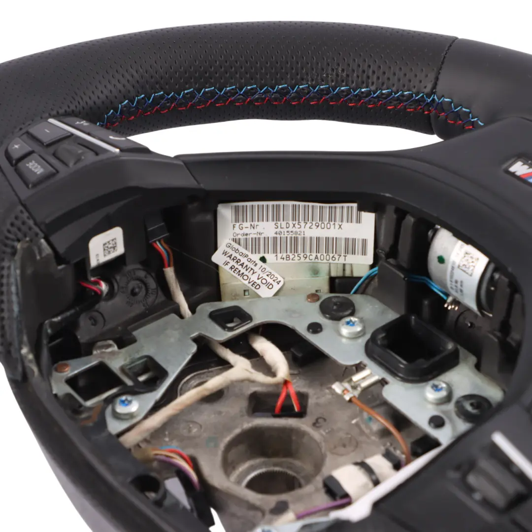 NUOVO in Pelle Nera M Sport Cambio al Volante Vibro per Volante BMW F01 F02 LCI con numero di parte 7851403 Volante BMW F01 F02 LCI NUOVO in Pelle Nera M Sport Cambio al Volante Vibro - SKU 7851403-1 - Numero di parte 7851403