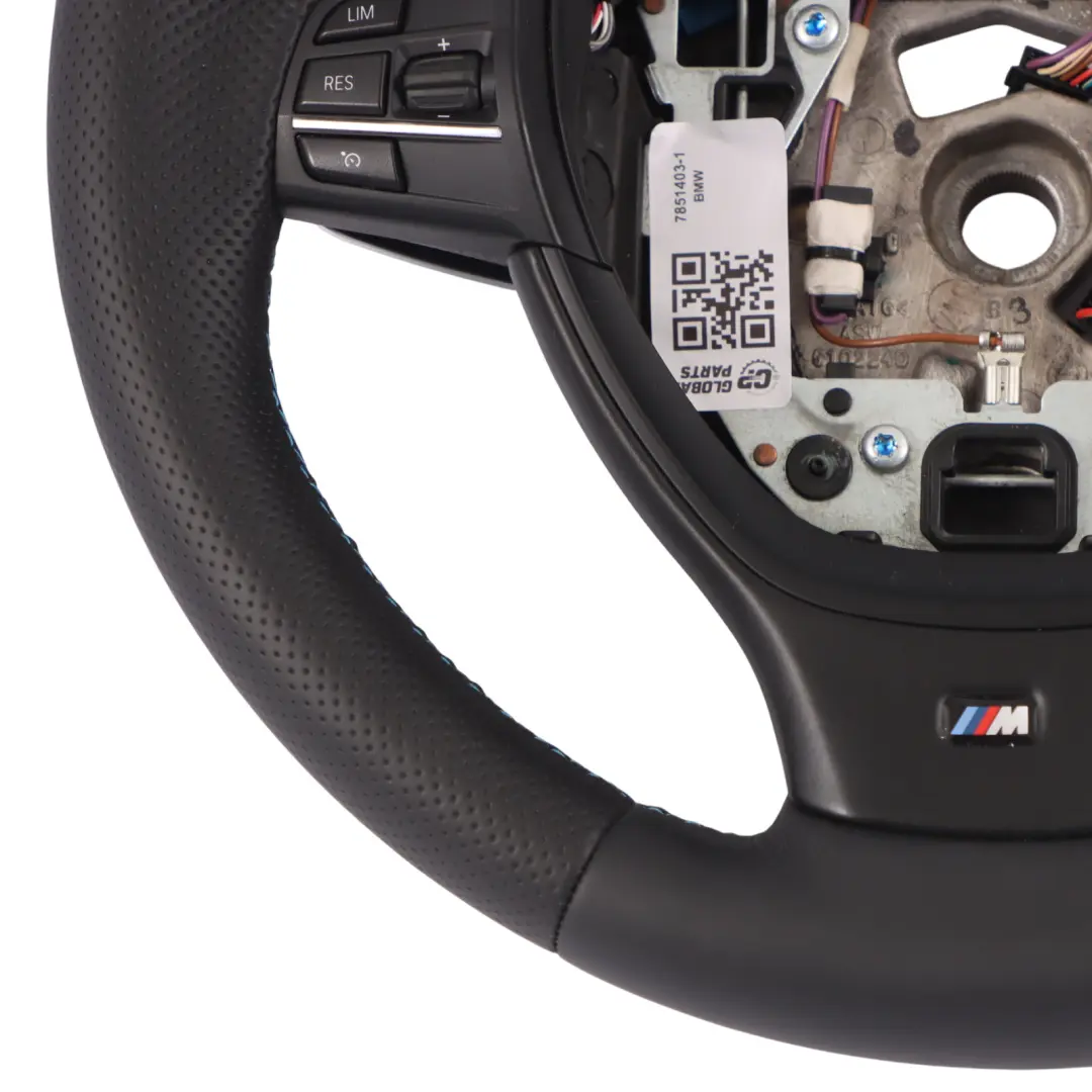  Lenkrad BMW F01 F02 LCI NEU Schwarz Leder M Sport Vibro Schaltwippen - SKU 7851403-1 - Teilenummer 7851403