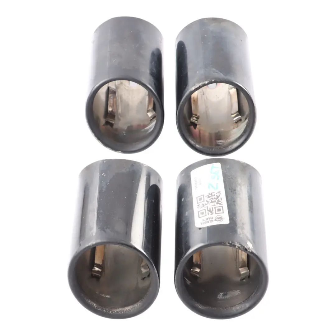 BMW F80 M3 F82 M4 M Sport Exhaust End Tailpipe Tail Pipe Black Chrome - SKU 7853892-2 - Part number 7853892