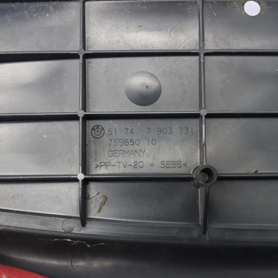 BMW Z4 E89 Inferiore Air Flap M Sport Coperchio di controllo condotto - SKU 7903731 - Numero di parte 7903731