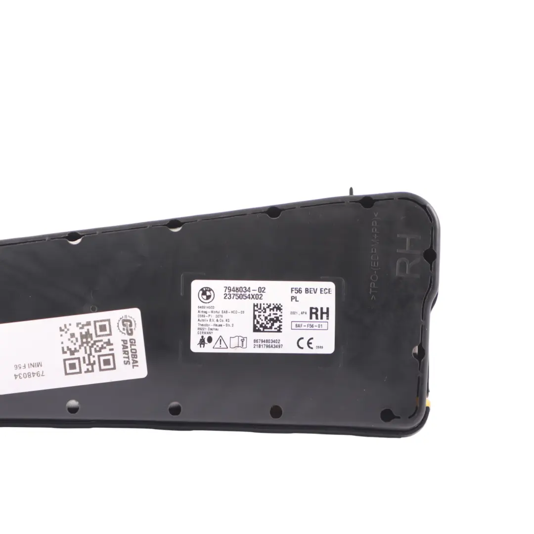 Modulo aria laterale sedile anteriore destro per Mini F56 con numero di parte 7948034 Mini F56 Modulo aria laterale sedile anteriore destro - SKU 7948034 - Numero di parte 7948034