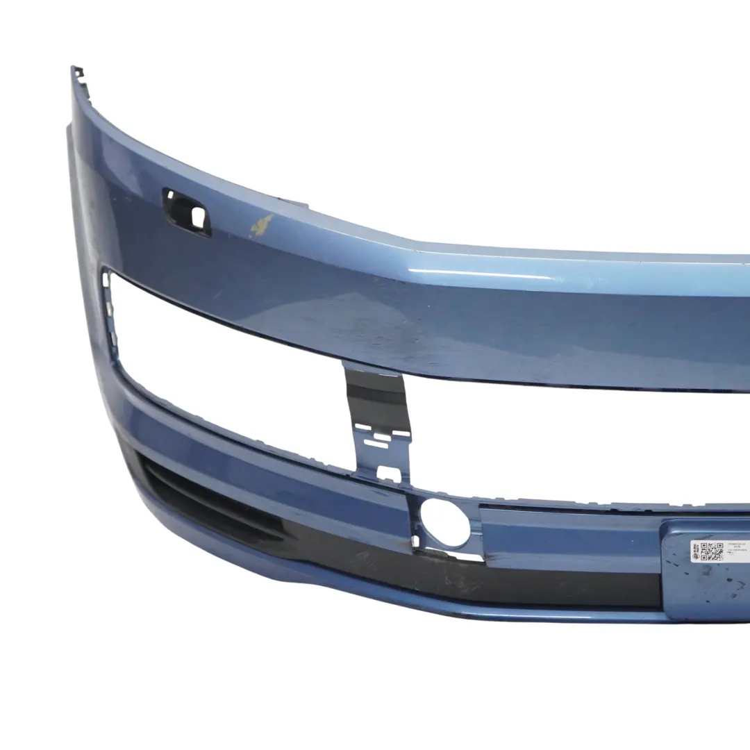 Front Bumper Front Trim Panel Cover Acapulco Blue - R5T to VW Transporter T6 with Part number 7E5807221D VW Transporter T6 Front Bumper Front Trim Panel Cover Acapulco Blue - R5T - SKU 7E5807221D-ACB - Part number 7E5807221D