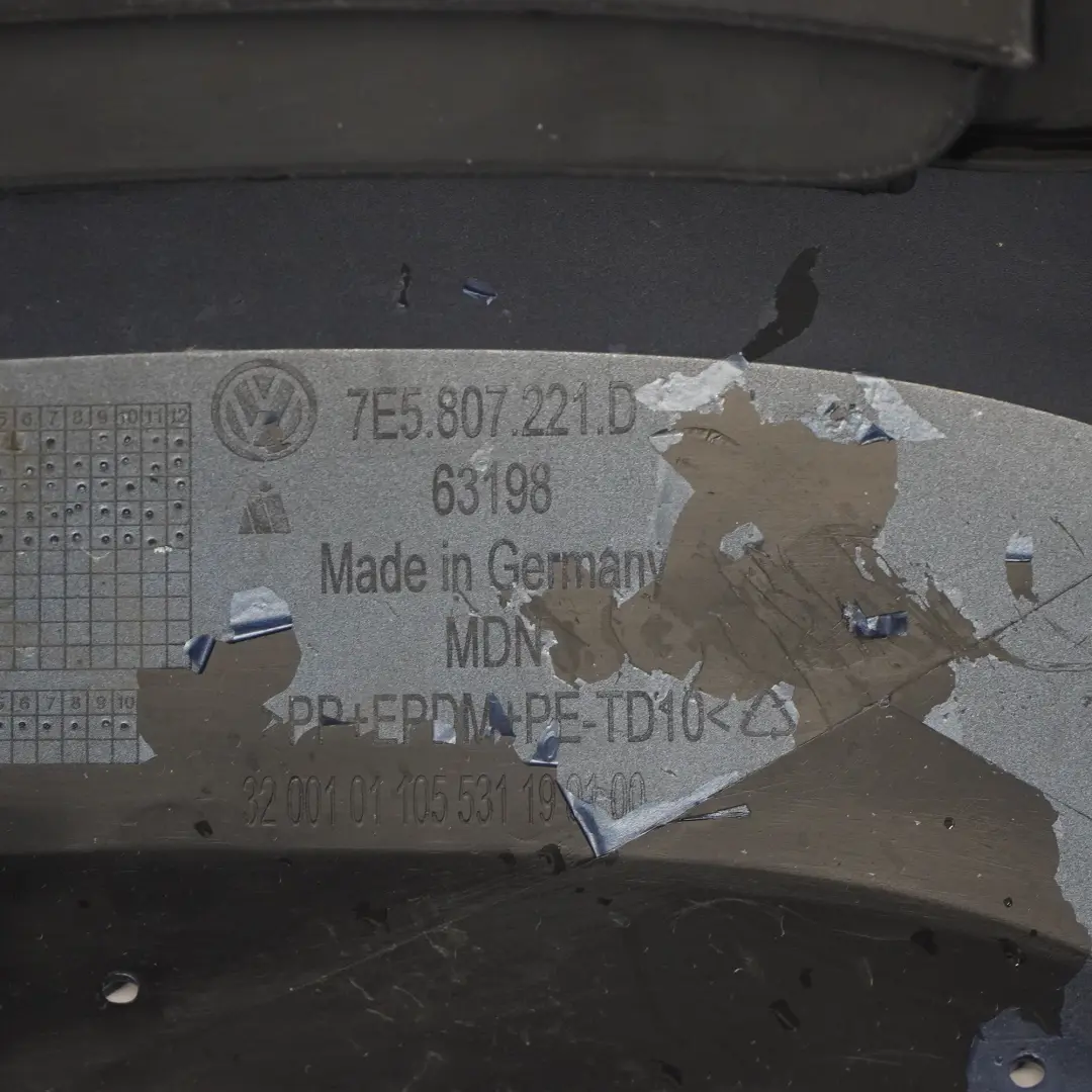 Front Bumper Front Trim Panel Cover Acapulco Blue - R5T to VW Transporter T6 with Part number 7E5807221D VW Transporter T6 Front Bumper Front Trim Panel Cover Acapulco Blue - R5T - SKU 7E5807221D-ACB - Part number 7E5807221D