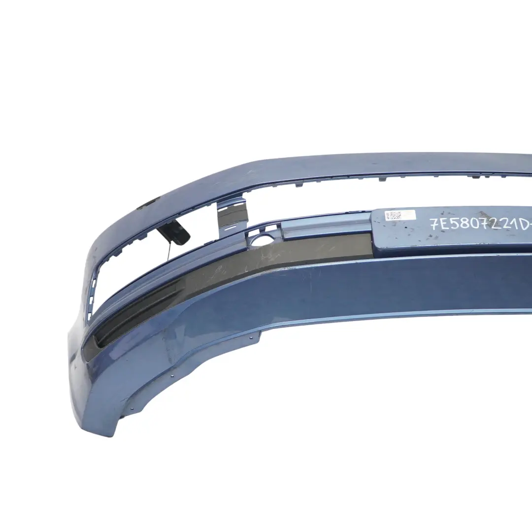 VW Transporter T6 Front Bumper Front Trim Panel Cover Acapulco Blue - R5T - SKU 7E5807221D-ACB - Part number 7E5807221D