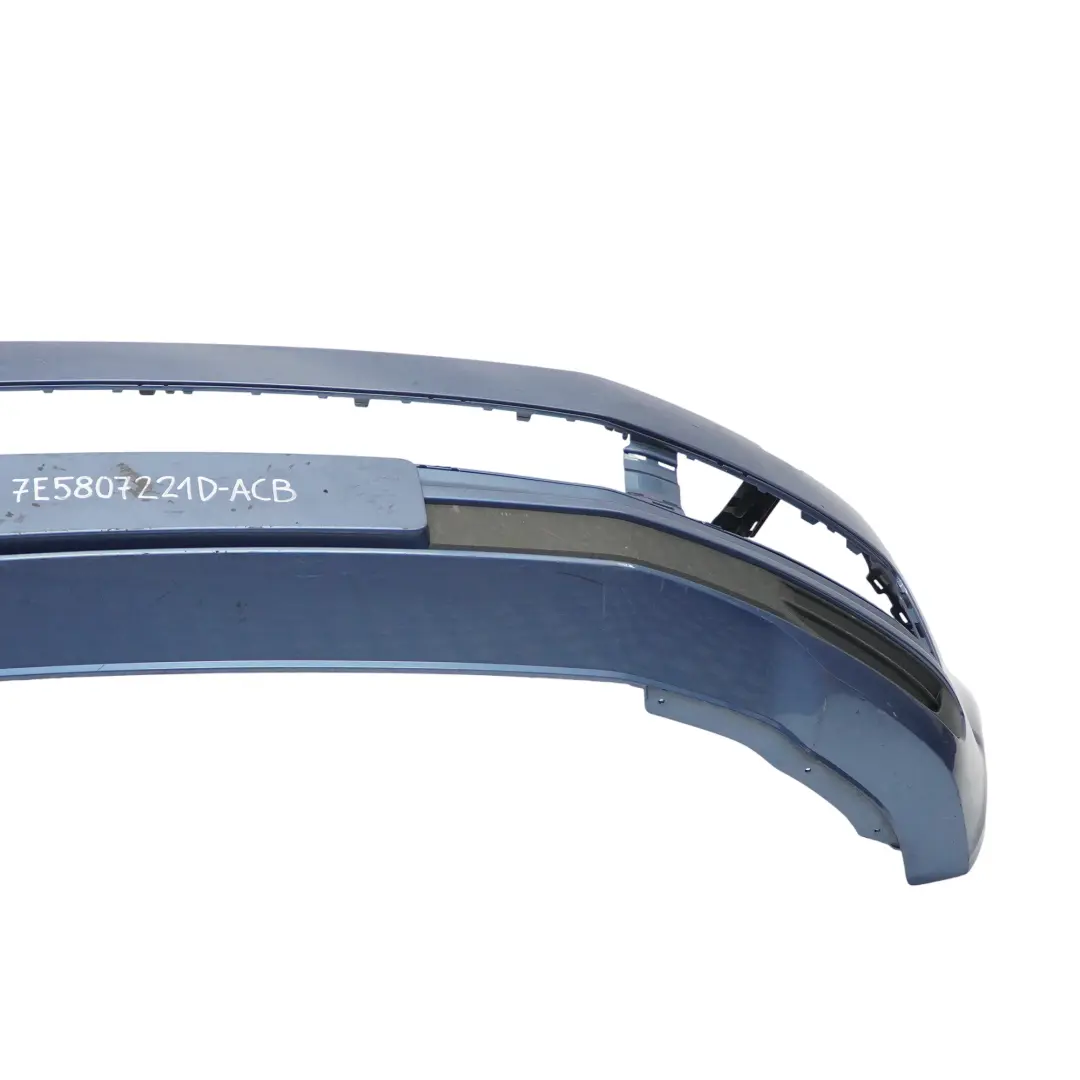 VW Transporter T6 Front Bumper Front Trim Panel Cover Acapulco Blue - R5T - SKU 7E5807221D-ACB - Part number 7E5807221D