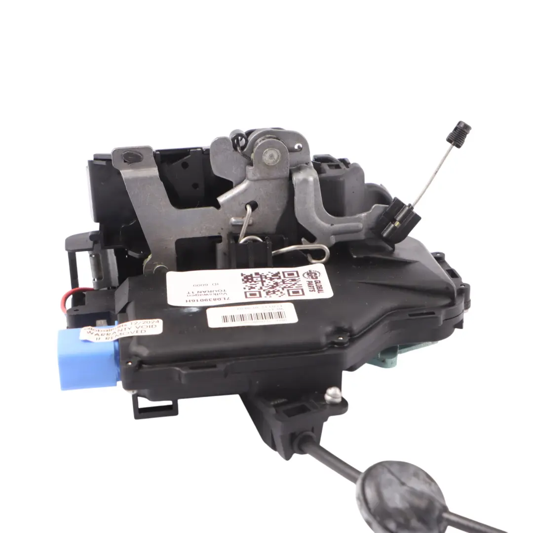 Door Lock Catch Mechanism Rear Right O/S to Volkswagen Touran 1T with Part number 7L0839016H Volkswagen Touran 1T Door Lock Catch Mechanism Rear Right O/S - SKU 7L0839016H - Part number 7L0839016H
