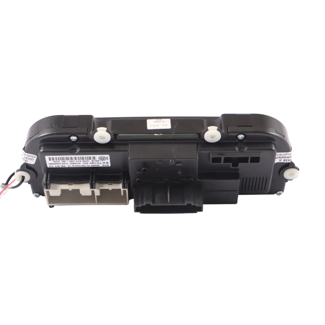 Volkswagen Touran Tiguan Passat Air Con Heater Panel Control Unit 7N0907426BG - SKU 7N0907426CM - Part number 7N0907426CM