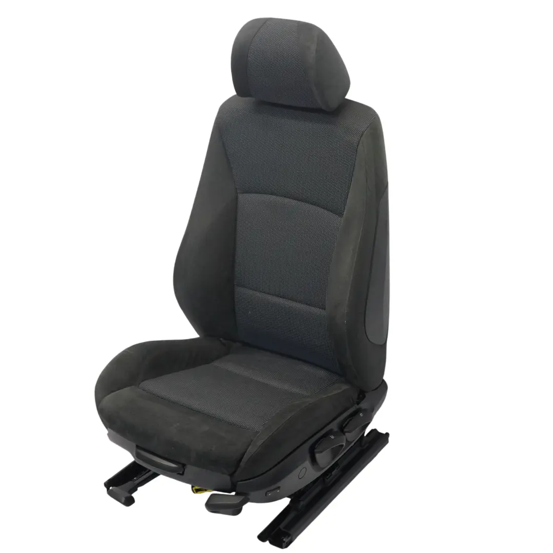 Front Seat BMW E90 E91 LCI M Sport Cloth Left N/S Interior Alcantara Anthracite - SKU 8036335-3 - Part number 8036335