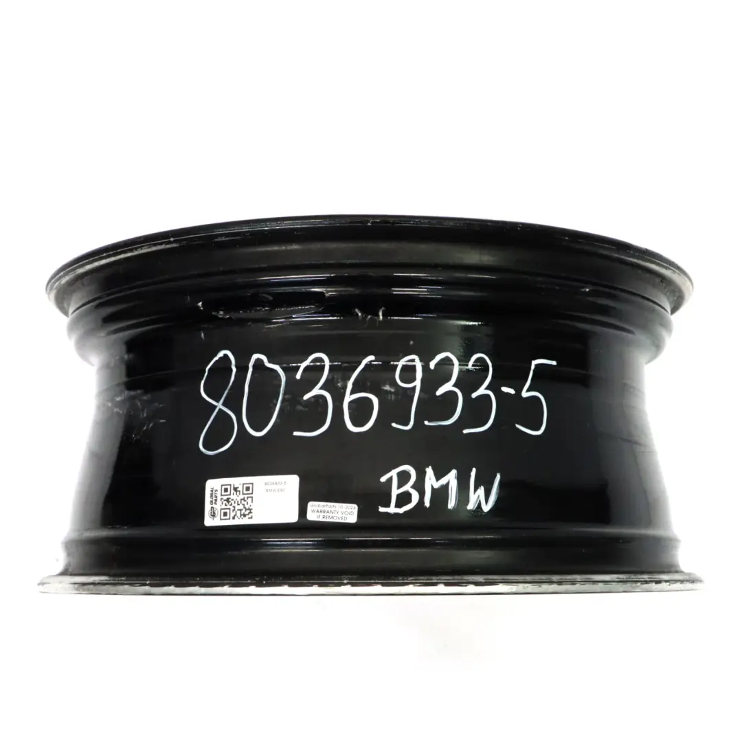BMW E90 E91 E92 Noir Avant Aluminium Jante Alliage 18 " 8J M Spinnenspeiche 193 - SKU 8036933-5 - Numéro de pièce 8036933