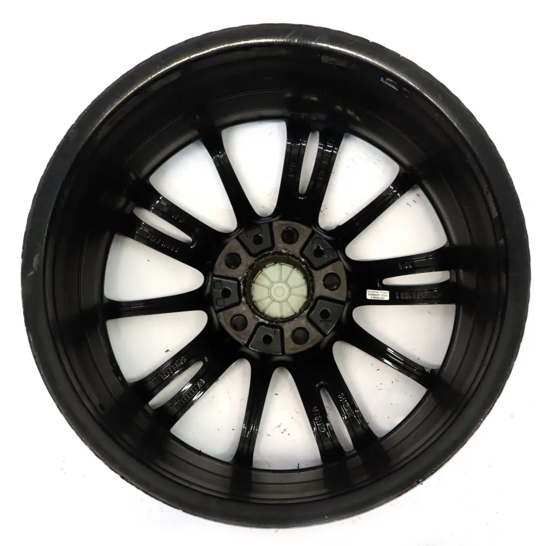 BMW E90 E91 E92 Llanta Trasera de Aluminio Negra 18 "Habla 193 8,5J ET:3 7 - SKU 8036934-4 - Número de pieza 8036934