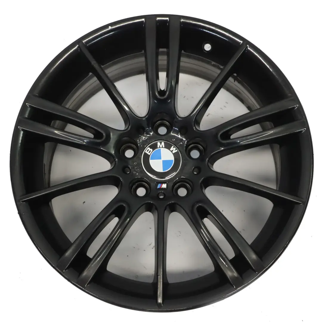 BMW E90 E91 E92 Schwarz Hinten Felgen Alufelge 18" Sternspeiche 193 8,5J ET:37 - SKU 8036934-8 - Teilenummer 8036934