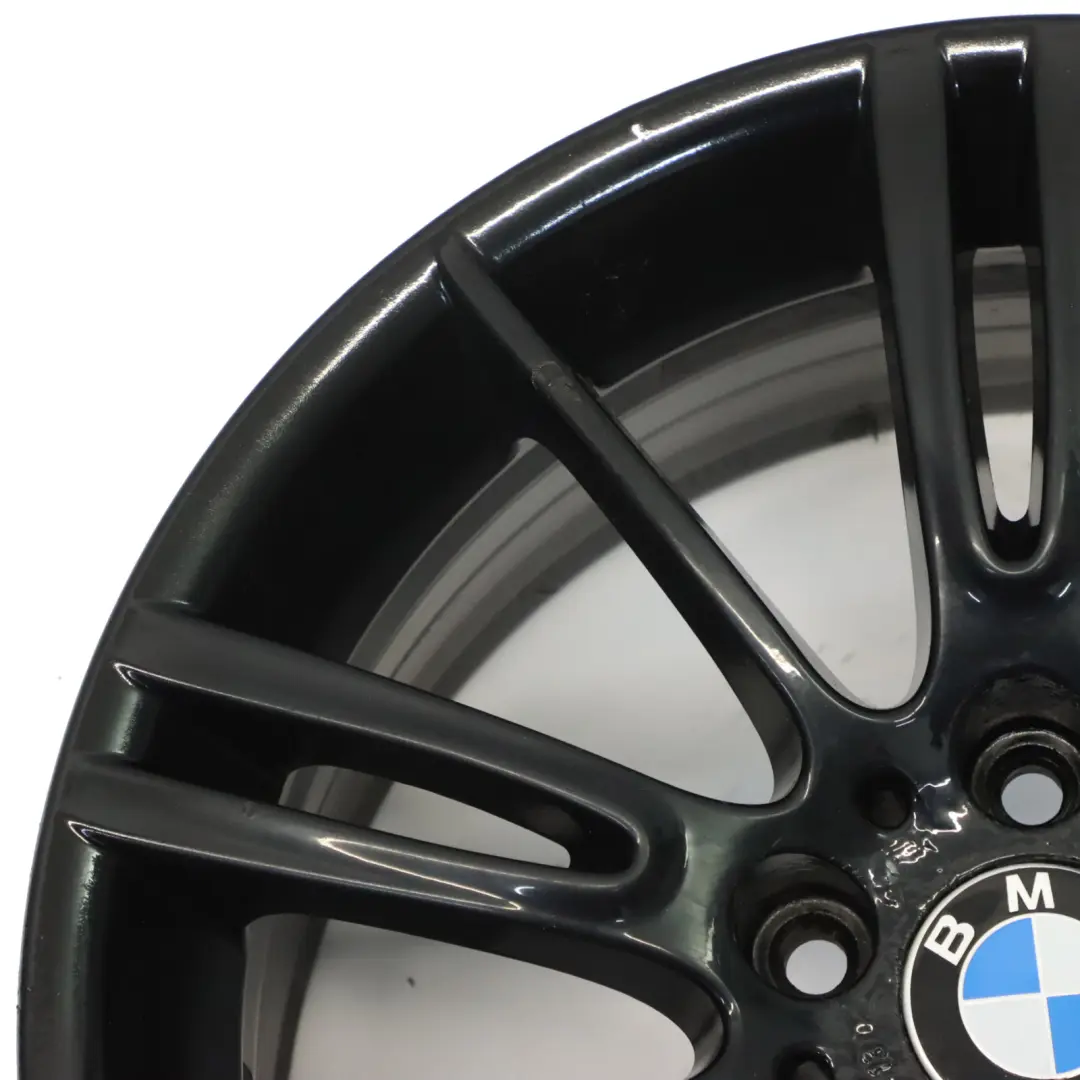 BMW E90 E91 E92 Llanta Trasera de Aluminio Negra 18 "Habla 193 8,5J ET:3 7 - SKU 8036934-8 - Número de pieza 8036934