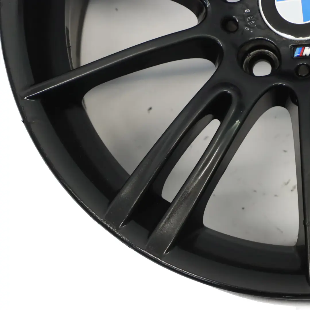 BMW E90 E91 E92 Llanta Trasera de Aluminio Negra 18 "Habla 193 8,5J ET:3 7 - SKU 8036934-8 - Número de pieza 8036934
