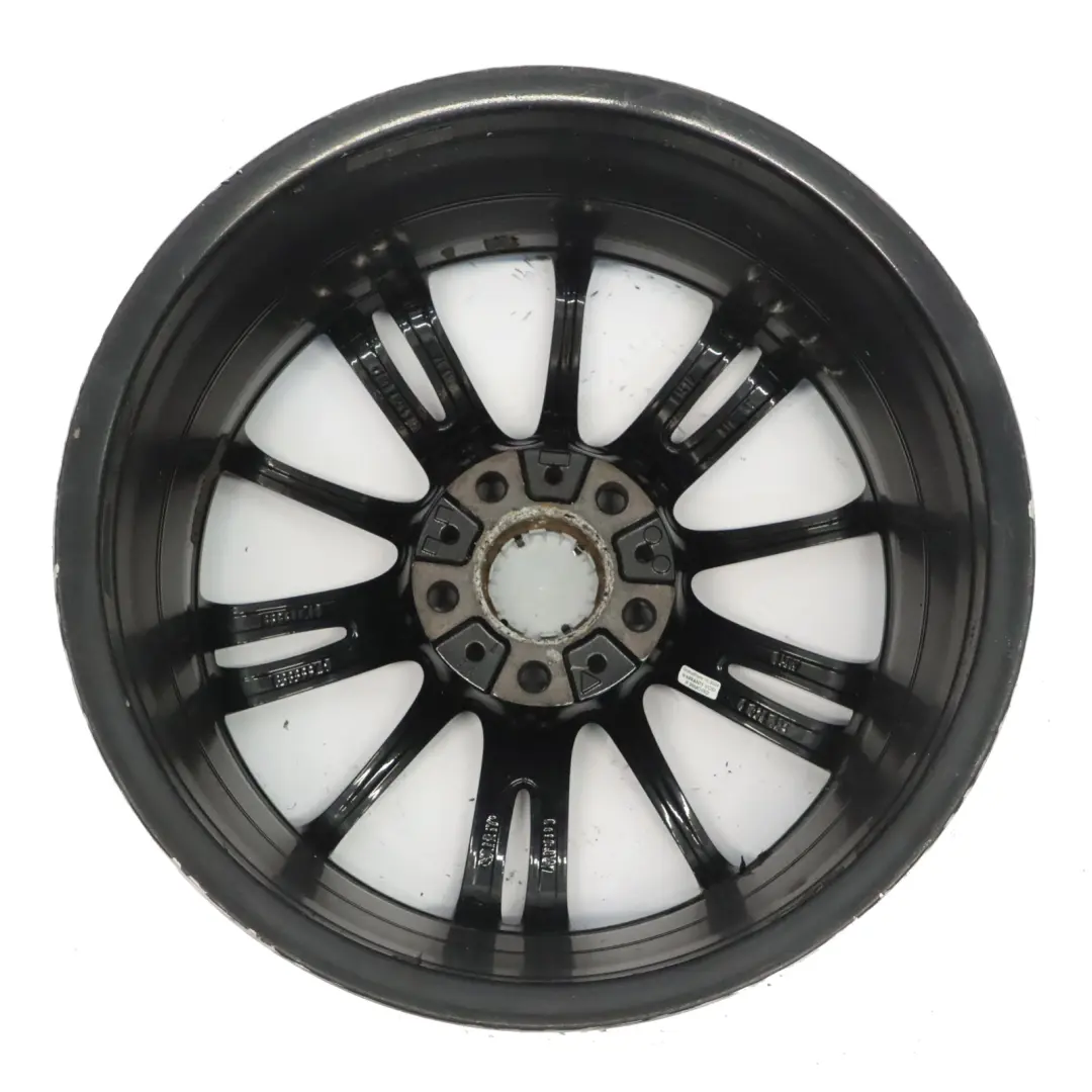 BMW E90 E91 E92 Llanta Trasera de Aluminio Negra 18 "Habla 193 8,5J ET:3 7 - SKU 8036934-8 - Número de pieza 8036934