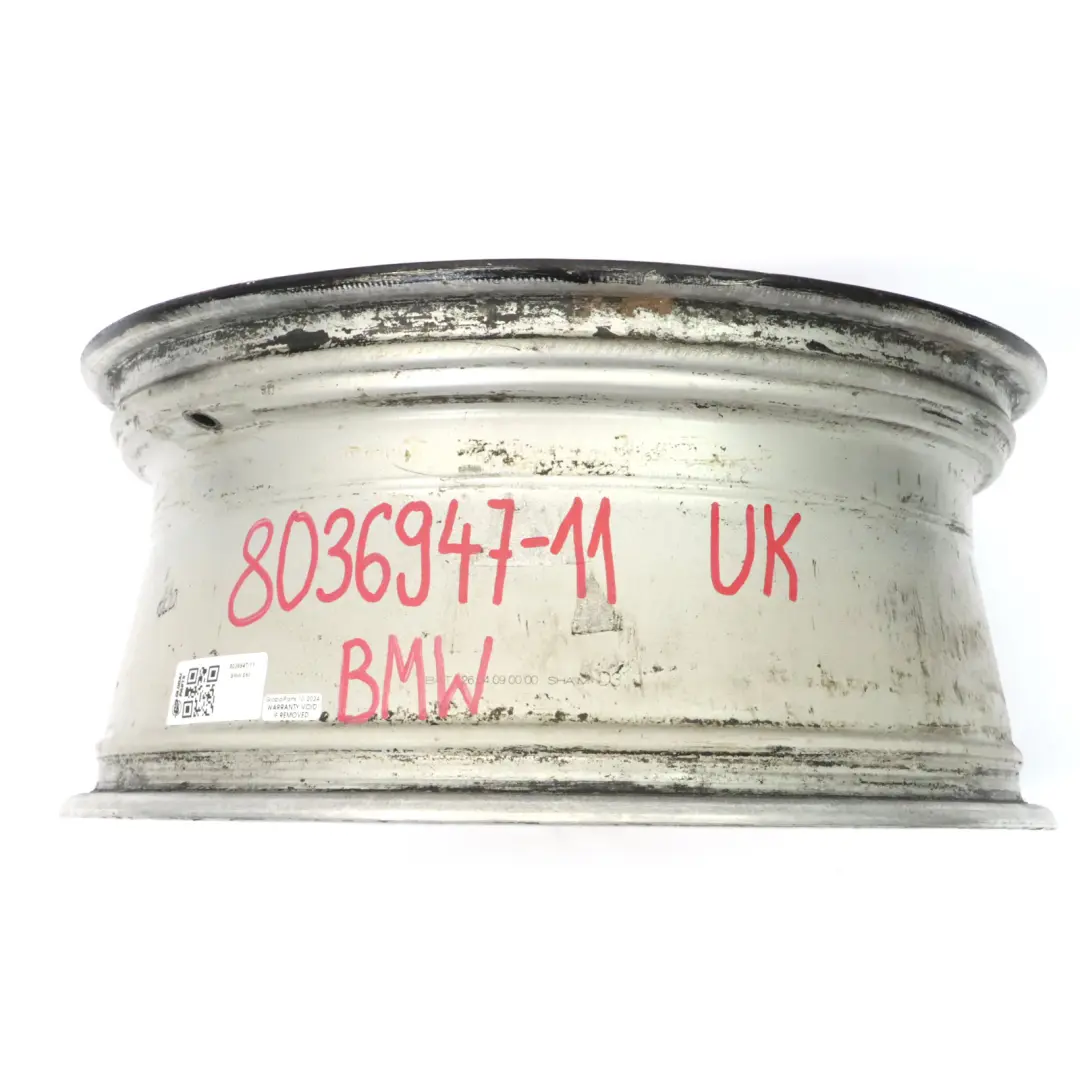 BMW E60 E61 Black Alloy Wheel Rim 18" 8J ET:20 M Double Spoke 135 - SKU 8036947-11 - Part number 8036947