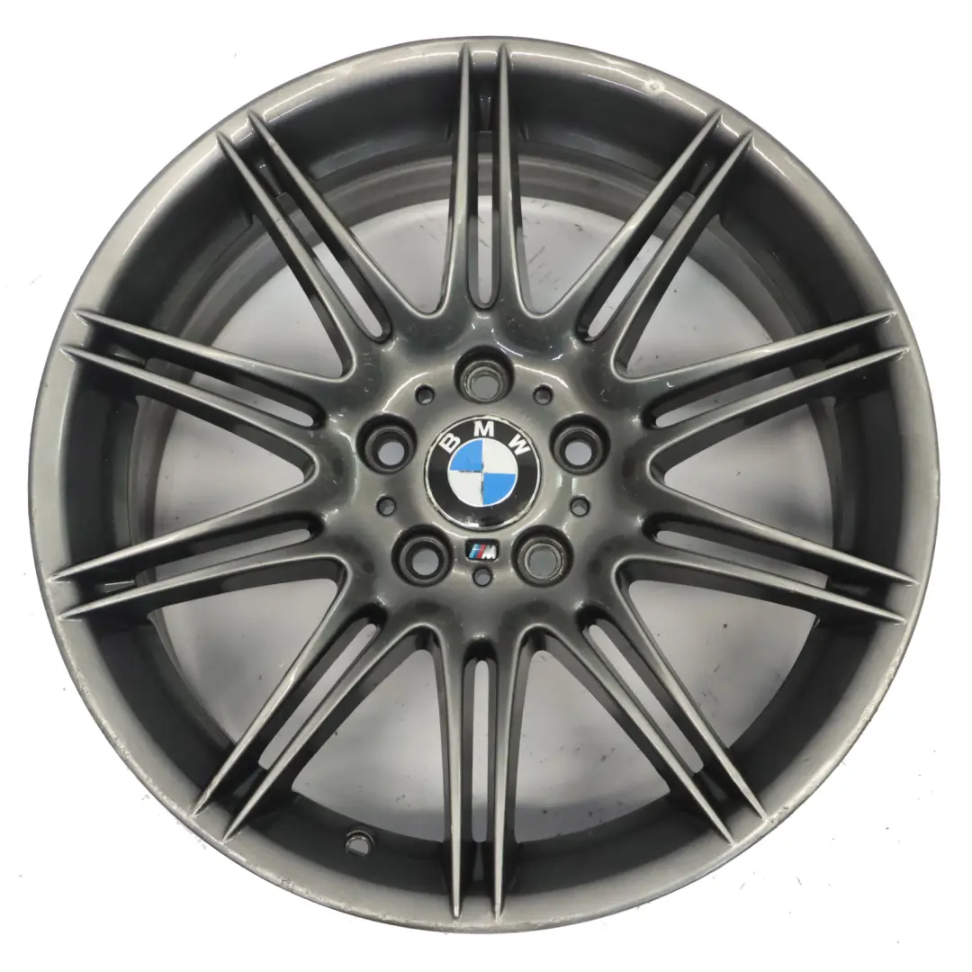 BMW E90 E91 Grey Front Wheel Alloy Rim 19" M Double Spoke 225 8J ET:37 - SKU 8037141-7 - Part number 8037141