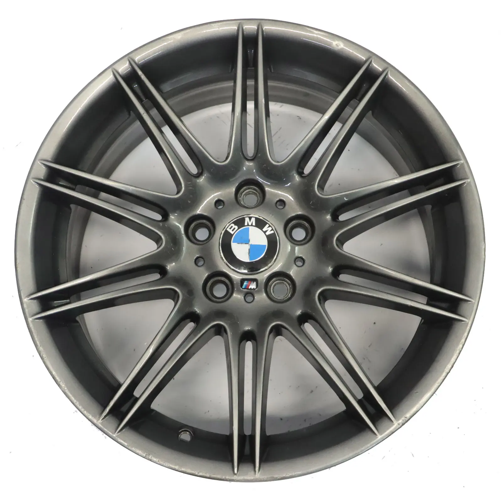 BMW E90 E91 Grigio Cerchio Anteriore Lega 19" Doppie Razze 225 8J Et:37 8037141