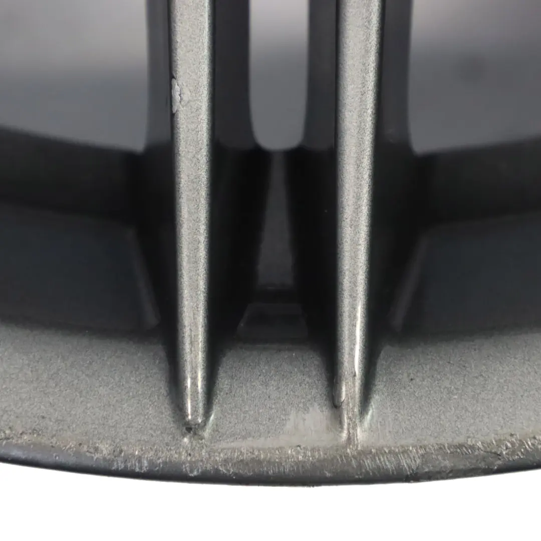 BMW E90 E91 Jante avant grise alliage 19" M a double rayon 225 8J ET:37 - SKU 8037141-7 - Numéro de pièce 8037141
