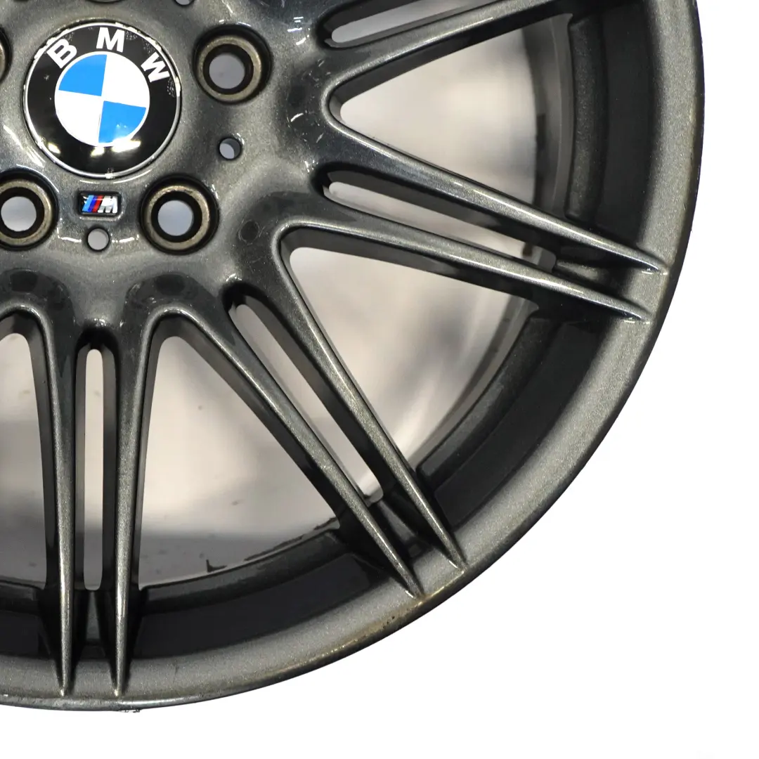 BMW E90 E91 Gris Rueda Delantera Llanta de Aleación 19" M Doble Radio 225 8J - SKU 8037141-8 - Número de pieza 8037141