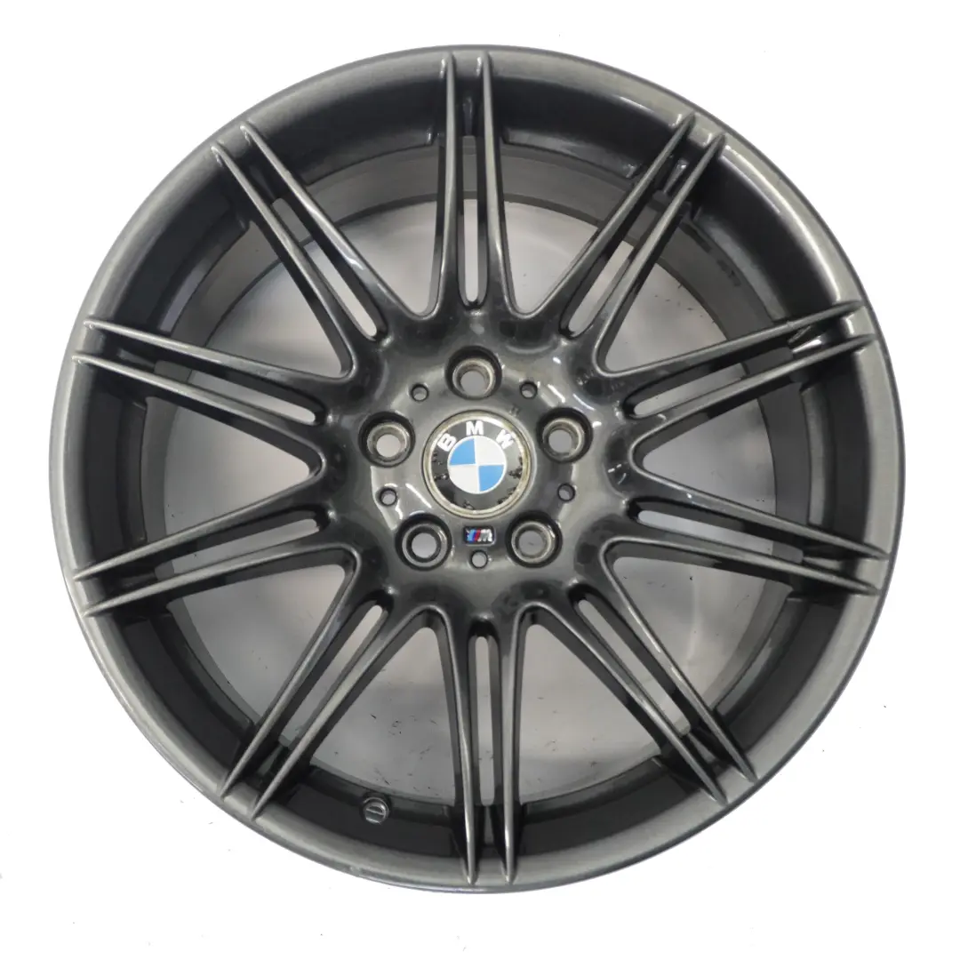 BMW E90 E92 Gris llanta trasera aleación 19 "M de doble radio 225 9J - SKU 8037142-8 - Número de pieza 8037142