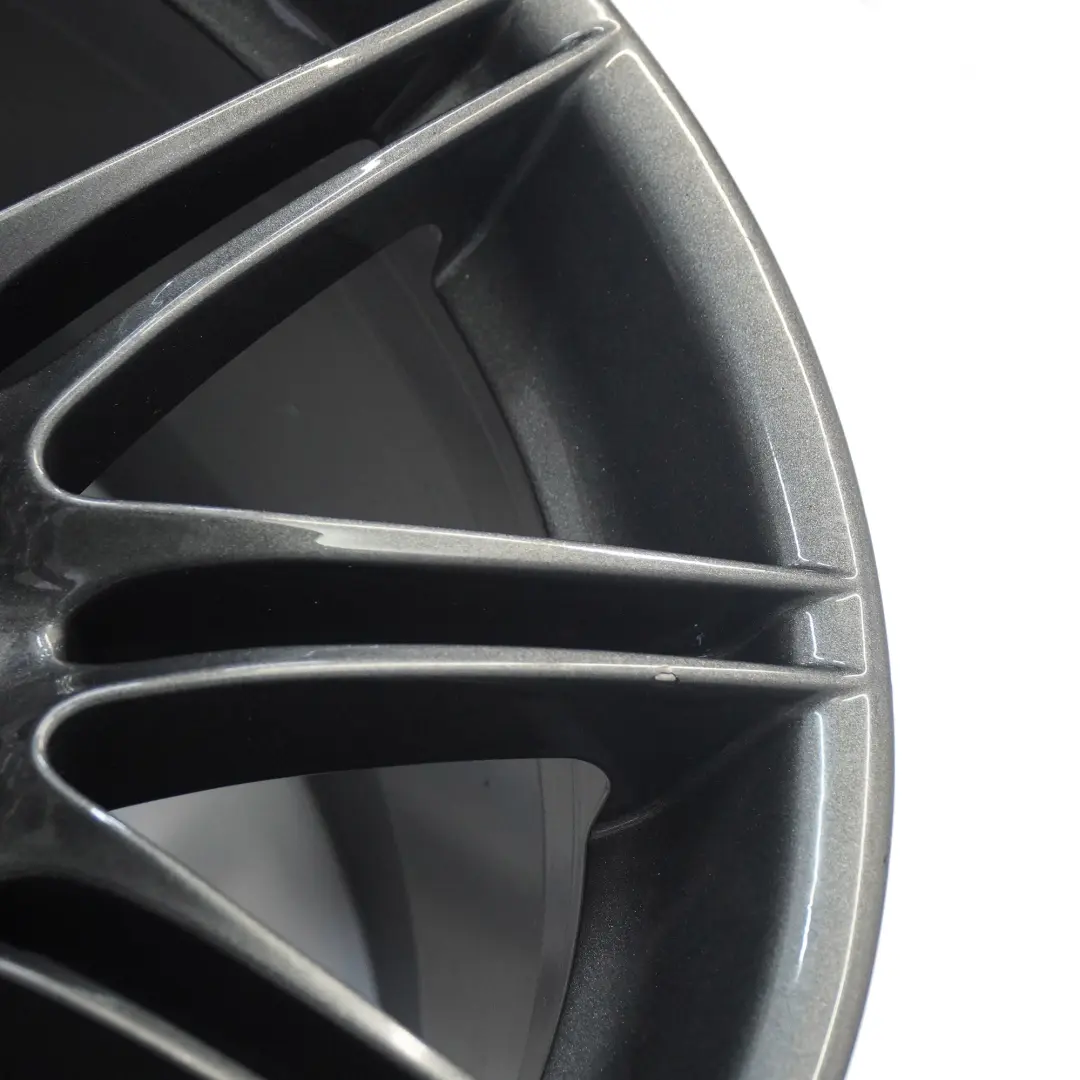 BMW E90 E92 Jante arrière grise en alliage 19" M Double Spoke 225 9J - SKU 8037142-8 - Numéro de pièce 8037142