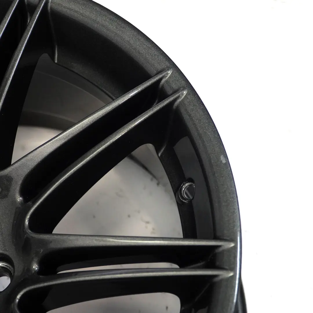 BMW E90 E92 Jante arrière grise en alliage 19" M Double Spoke 225 9J - SKU 8037142-8 - Numéro de pièce 8037142