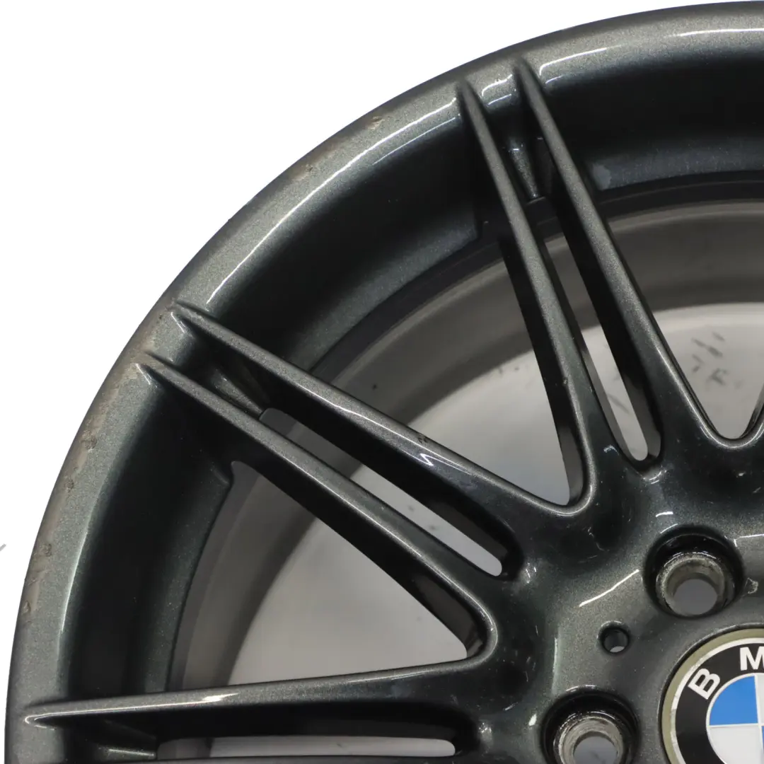 BMW E90 E92 Grey Rear Wheel Alloy Rim 19" M Double Spoke 225 9J - SKU 8037142-9 - Part number 8037142