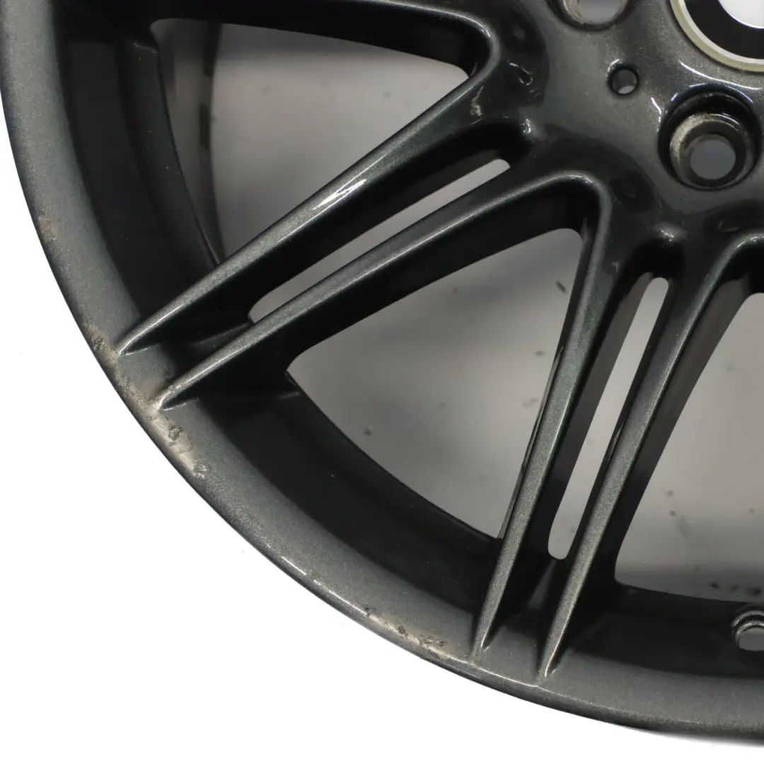 BMW E90 E92 Grey Rear Wheel Alloy Rim 19" M Double Spoke 225 9J - SKU 8037142-9 - Part number 8037142