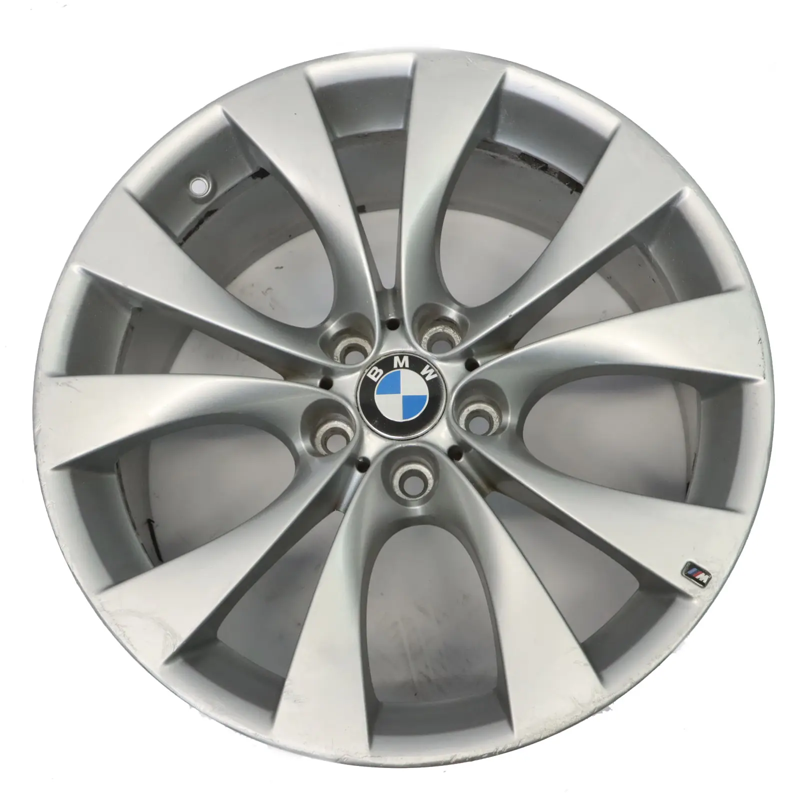 BMW X5 E70 Argento Cerchio anteriore in lega 20" M V-spoke 227 10J ET:40 8037349