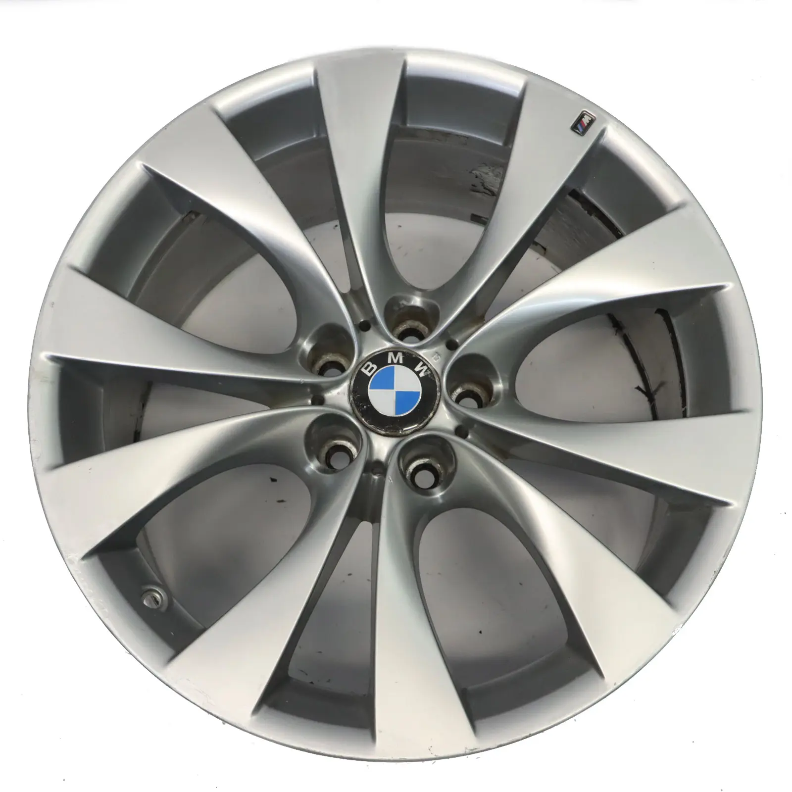 BMW X5 E70 Argento Cerchio posteriore lega 20" M V-spoke 227 ET:35 11J 8037350