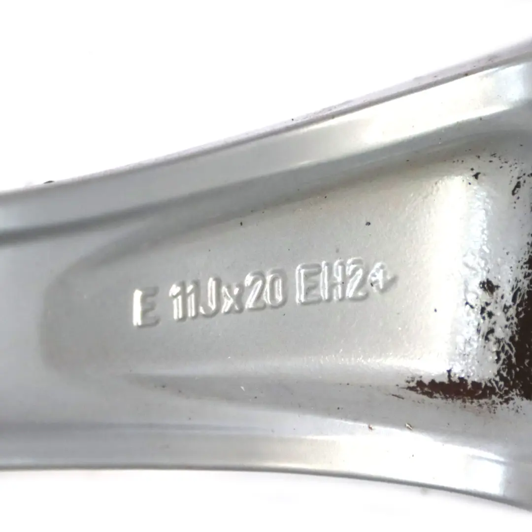 Silberne Hinterrad felge 20" M V-Speiche 227 ET:35 11J für BMW X5 E70 mit Teilenummer 8037350 BMW X5 E70 Silberne Hinterrad felge 20" M V-Speiche 227 ET:35 11J - SKU 8037350-1 - Teilenummer 8037350