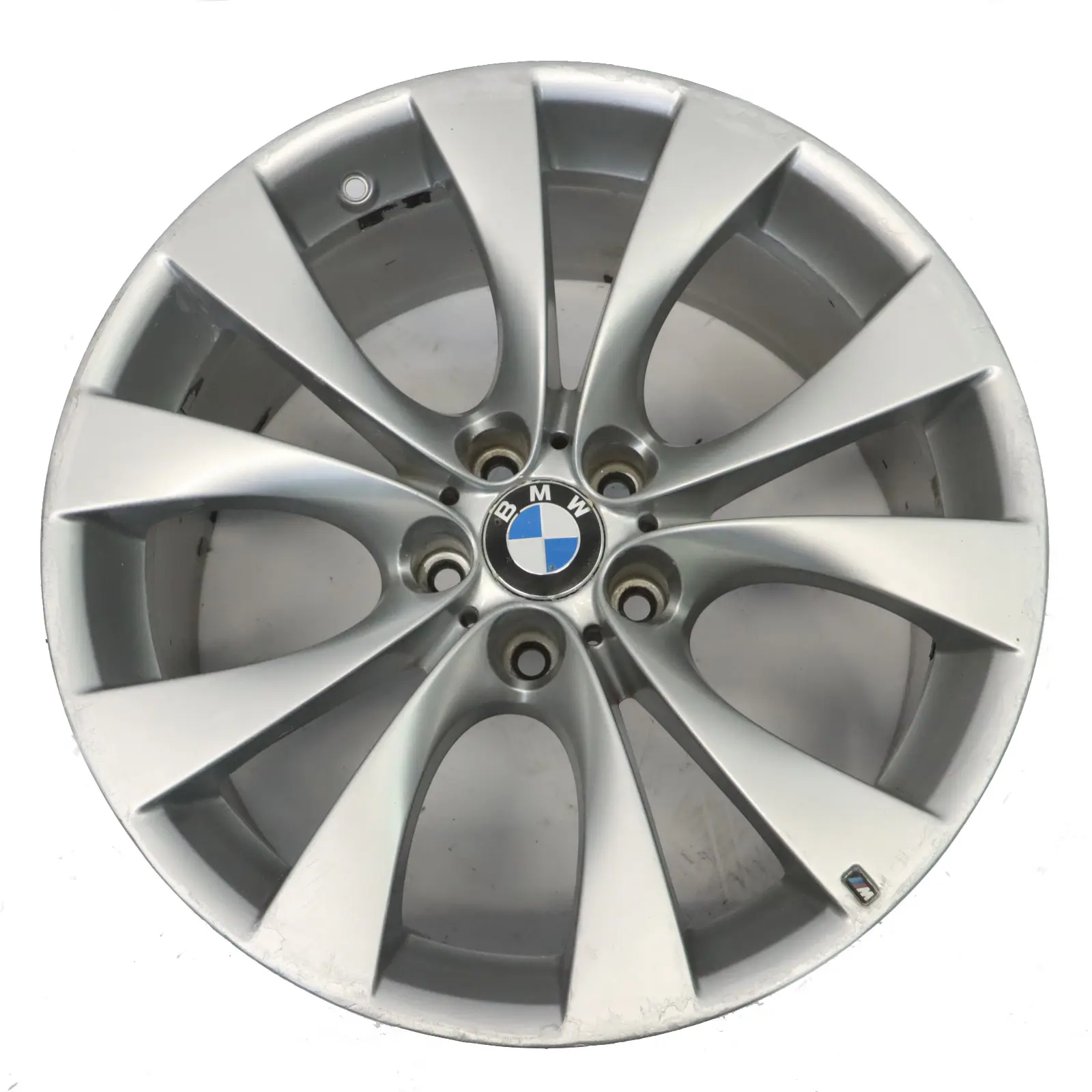 BMW X5 E70 Argento Cerchio posteriore lega 20" M V-spoke 227 ET:35 11J 8037350