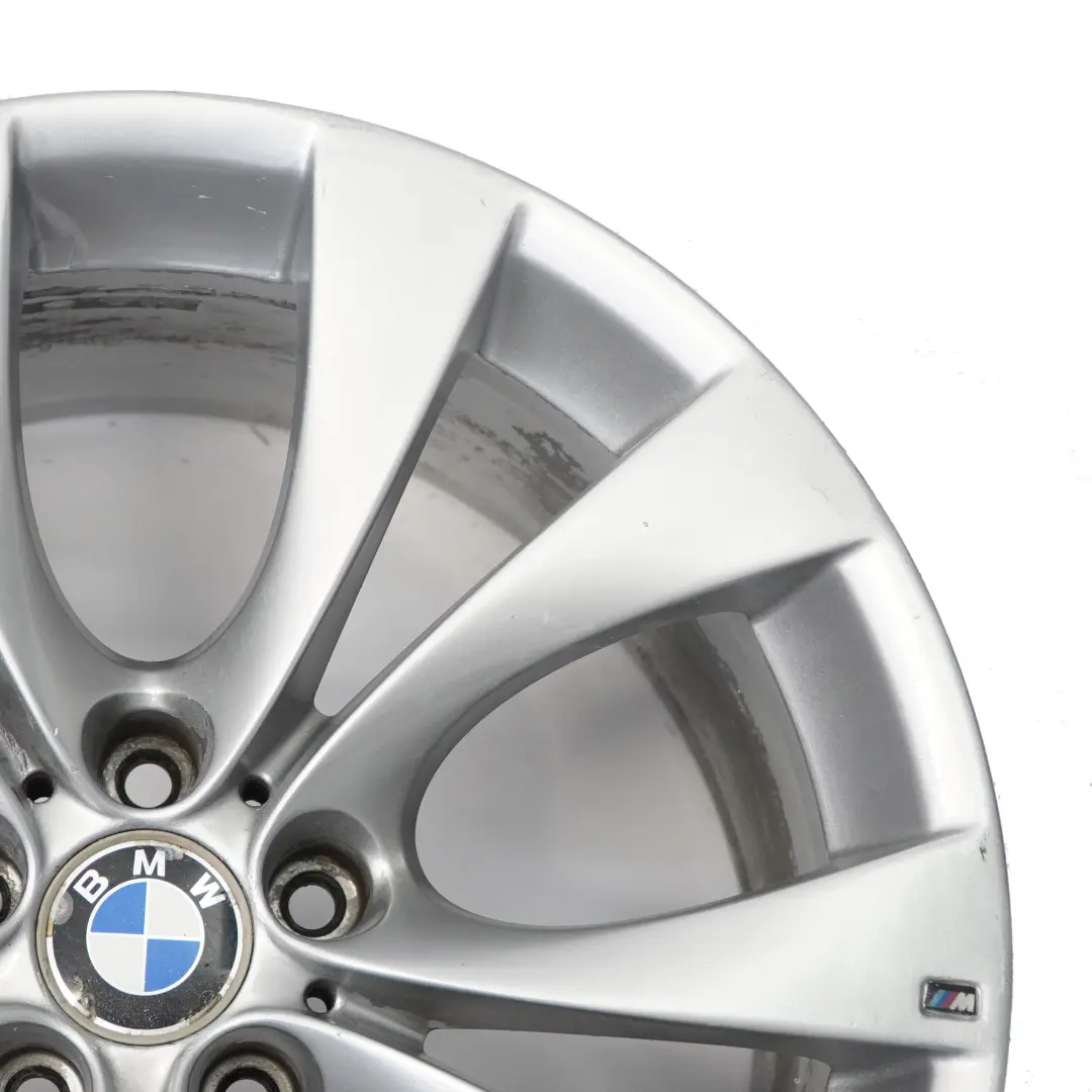 Alloy Rim 20" M V-spoke 227 ET:35 11J to BMW X5 E70 Silver Rear Wheel with Part number 8037350 BMW X5 E70 Silver Rear Wheel Alloy Rim 20" M V-spoke 227 ET:35 11J - SKU 8037350-5 - Part number 8037350
