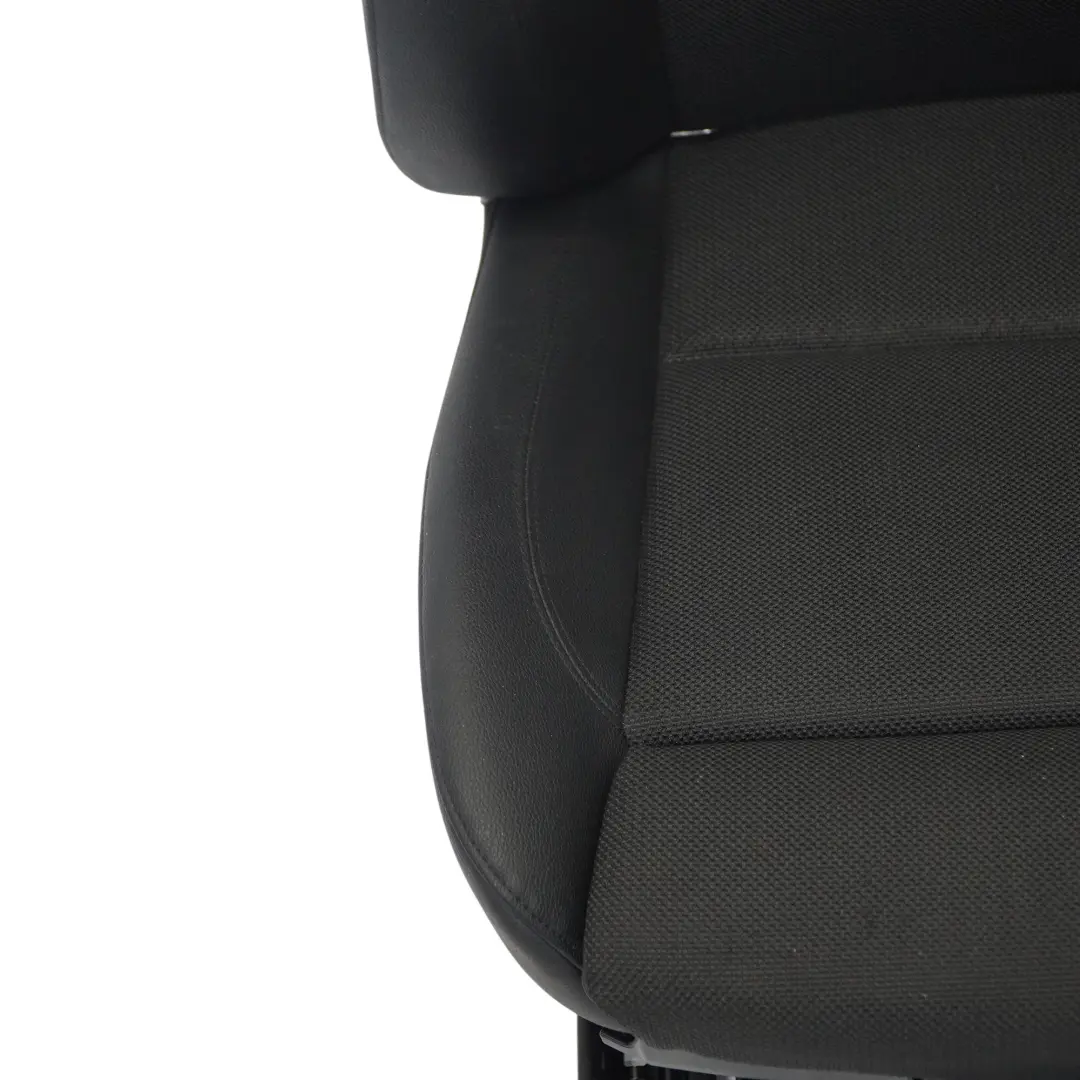 BMW E81 Siège Sport Avant Gauche Intérieur Tissu / Simili Cuir Noir - SKU 8039667-1 - Numéro de pièce 8039667