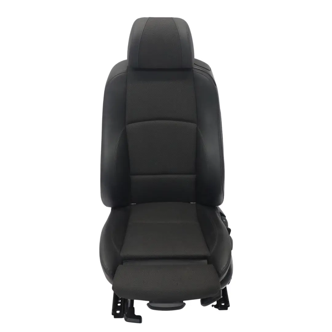 BMW E81 Siège Sport Avant Gauche Intérieur Tissu / Simili Cuir Noir - SKU 8039667-1 - Numéro de pièce 8039667