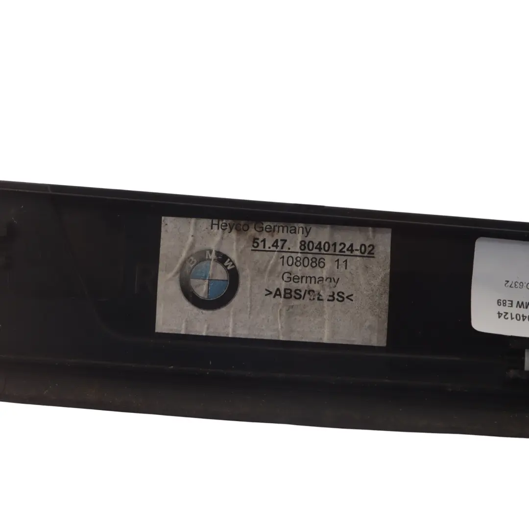 BMW E89 M Sport Door Entrance Cover Sill Strip Front Right Trim 7 - SKU 8040124 - Part number 8040124