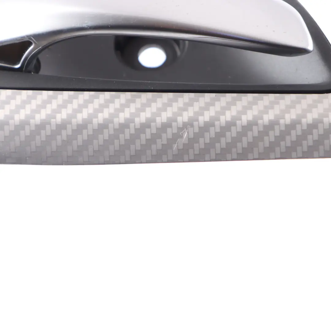 Interior Grab Handle Front Door Opener Alu Carbon Left N/S to BMW Z4 E89 with Part number 8049227 BMW Z4 E89 Interior Grab Handle Front Door Opener Alu Carbon Left N/S - SKU 8049227 - Part number 8049227