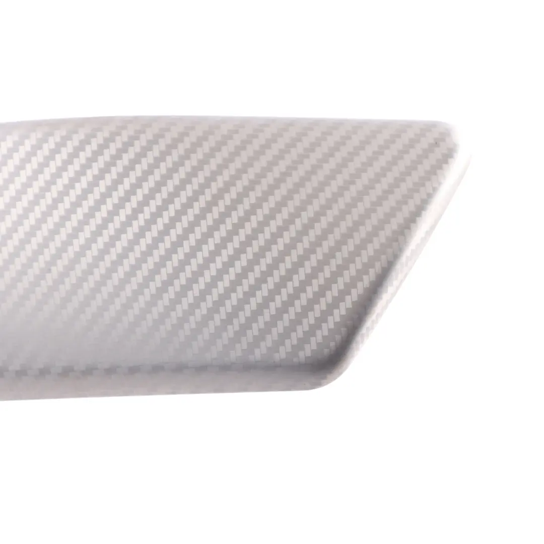 Asidero Interior Puerta Delantera Alu Carbono Izquierdo para BMW Z4 E89 con número de pieza 8049227 BMW Z4 E89 Asidero Interior Puerta Delantera Alu Carbono Izquierdo - SKU 8049227 - Número de pieza 8049227