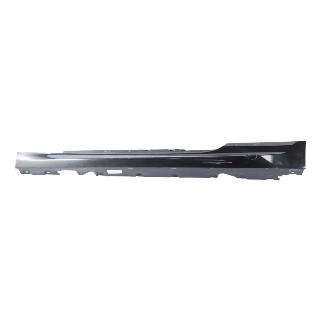 Side Skirt M Sport Sill Cover Panel Left N/S Black Sapphire - 475 to BMW F12 F13 with Part number 8050417 BMW F12 F13 Side Skirt M Sport Sill Cover Panel Left N/S Black Sapphire - 475 - SKU 8050417-BS - Part number 8050417