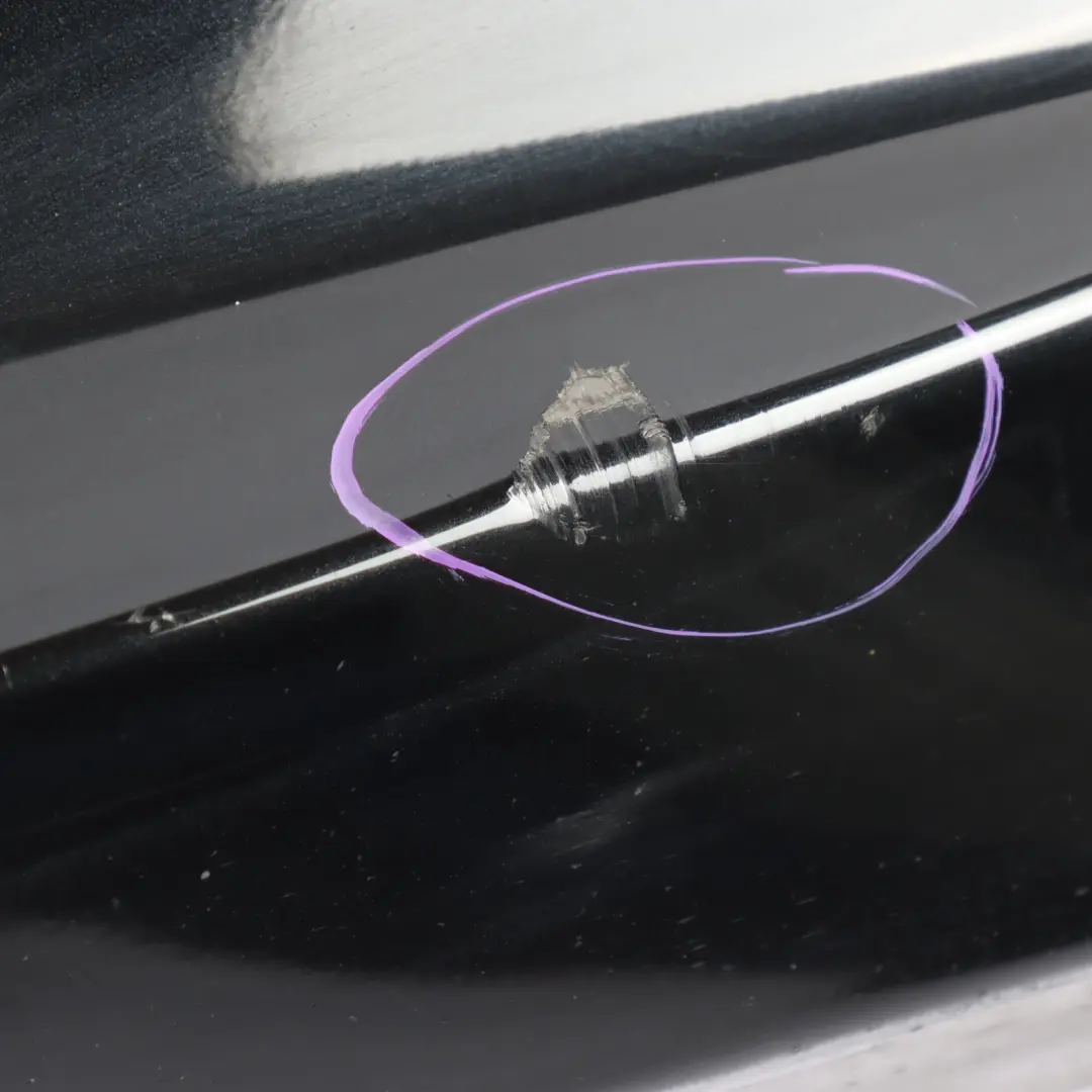 BMW F12 F13 Side Skirt M Sport Sill Cover Panel Left N/S Black Sapphire - 475 - SKU 8050417-BS - Part number 8050417