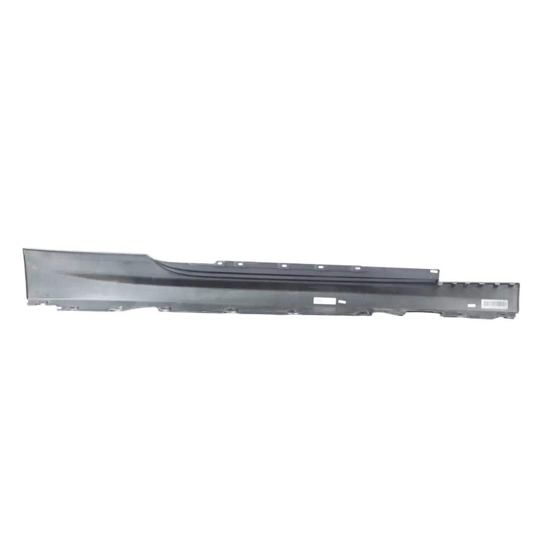 BMW F12 F13 Side Skirt M Sport Sill Cover Panel Left N/S Black Sapphire - 475 - SKU 8050417-BS - Part number 8050417