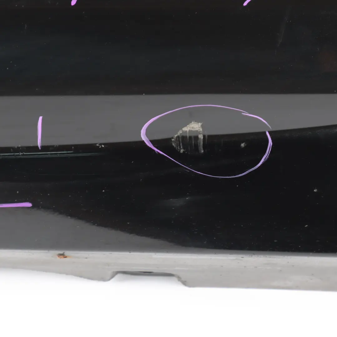 Side Skirt M Sport Sill Cover Panel Left N/S Black Sapphire - 475 to BMW F12 F13 with Part number 8050417 BMW F12 F13 Side Skirt M Sport Sill Cover Panel Left N/S Black Sapphire - 475 - SKU 8050417-BS - Part number 8050417