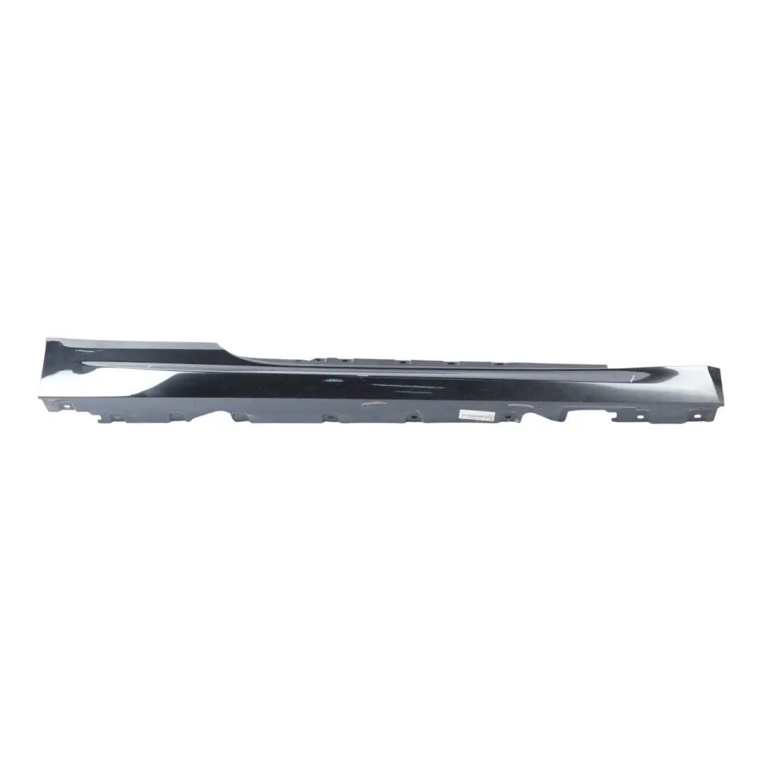 Side Skirt M Sport Sill Cover Panel Right O/S Black Sapphire - 475 to BMW F12 F13 with Part number 8050418 BMW F12 F13 Side Skirt M Sport Sill Cover Panel Right O/S Black Sapphire - 475 - SKU 8050418-BS - Part number 8050418